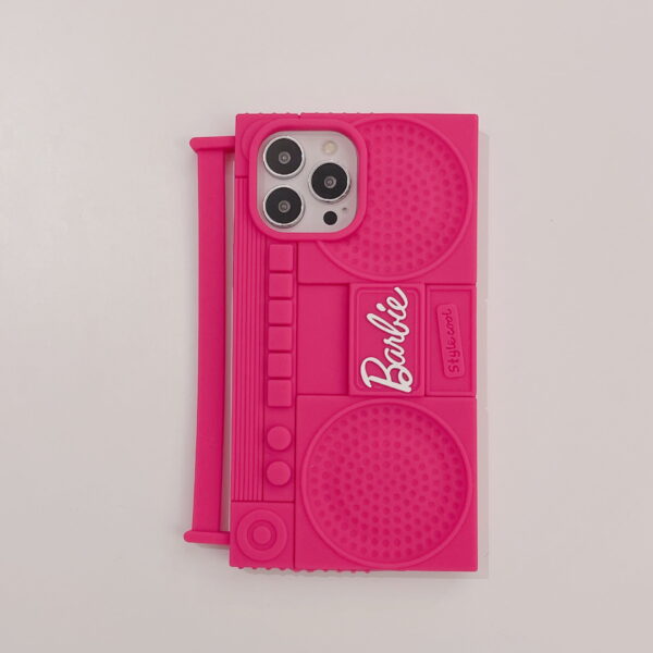 3D Barbie Audio Radio Silicone Cell Phone Case for Apple iPhone Model 3D Barbie Audio Radio Silicone Cell Phone Case for Apple iPhone Model