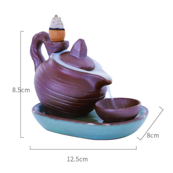 O1CN01hCJrKd1TrjU1iPAMc_!!2210056952436-0-cib Teapot Teacup Tray Ceramic Backflow Incense Burner