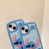 Cute Stitch Silicone Phone Cover for Apple iPhone Models