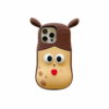Fun Pinch Girl Silicone Cell Phone Shell for Apple iPhone Models