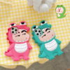 Dinosaur Crayon Shin-chan Silicone Phone Cover for Apple iPhone Models