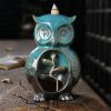 Cute Owl Ceramic Unique Backflow Incense Burner