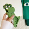 O1CN01mEP8Os1xCSOaGcCRv_!!2215112986407-0-cib 3D Green Crocodile Silicone Phone Shell for Apple iPhone Model