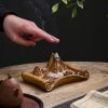 Mountain Hill Boat Scroll Ceramic Backflow Incense Burner - Image 3