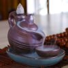 Teapot Teacup Tray Ceramic Backflow Incense Burner - Image 3