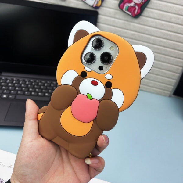 O1CN01n6gbTz1v1LfHhZjyS_!!2587696112-0-cib 3D Raccoon Liquid Silicone Phone Cover for Apple iPhone Model