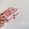 Pink Hello Melody Silicone Phone Cover for Apple iPhone Models