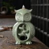Cute Owl Ceramic Unique Backflow Incense Burner
