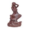 Beautiful Mermaid Lady Purple Sand Backflow Incense Cone Holder