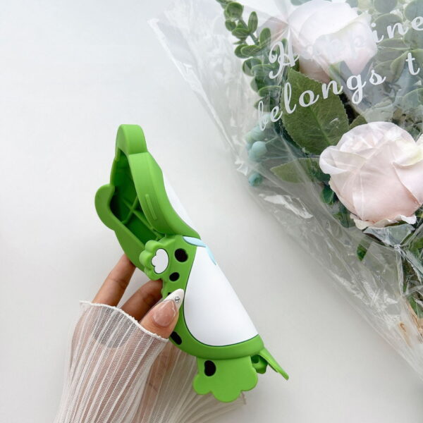 Green Frog Silicone Phone Case for Apple iPhone Models