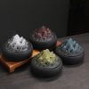 Ceramic Mountain Hill Coil Incense Holder - Image 2