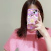 Cute Star Stand Silicone Phone Cover for Apple iPhone Models