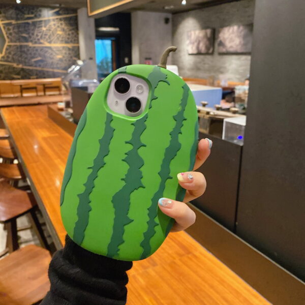Vivid Watermelon Silicone Phone Cover for Apple iPhone Model