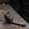 Frog Cat Rabbit Ceramic Incense Stick Holder