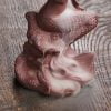 Beautiful Mermaid Lady Purple Sand Backflow Incense Cone Holder - Image 4