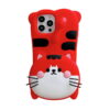 3D Cute Cat Silicone Phone Cover for Apple iPhone Model