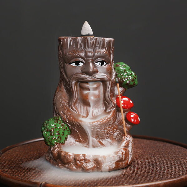 Christmas Tree Monster Ceramic Backflow Incense Waterfall Christmas Tree Monster Ceramic Backflow Incense Waterfall