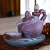 Teapot Teacup Tray Ceramic Backflow Incense Burner - Image 4