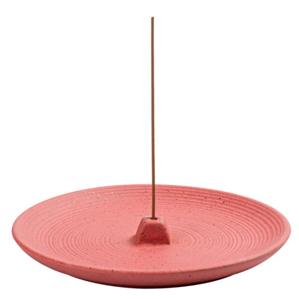 Macaron Color Plate Ceramic Incense Stick Holder