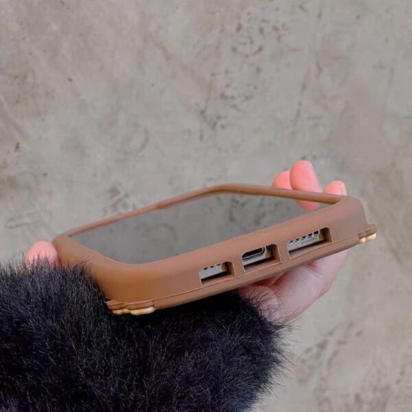 3D Love Bear Silicone Phone Cover for Apple iPhone Model