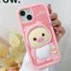O1CN01wrF2ha1XhRHSAx7vY_!!2212861662955-0-cib 3D Pink Pigs Silicone Phone Case for Apple iPhone Model