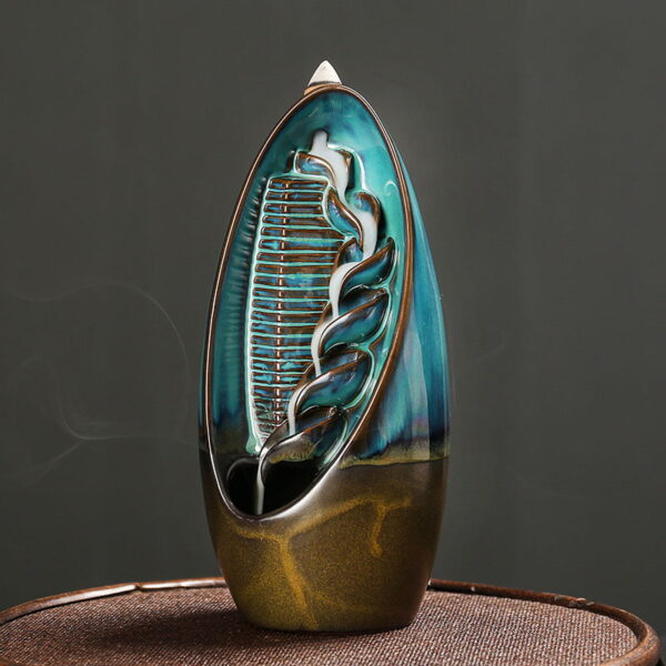 Ceramics Ladder Handmade Censer Incense Cone Holder Fountain