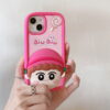 O1CN01xH2zRr1JZjxydcU8h_!!2590161043-0-cib Pink Little Girl Silicone Phone Cover for Apple iPhone Models