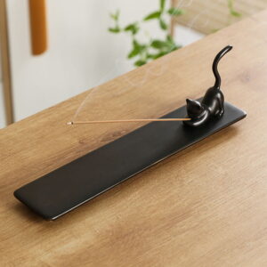 Cute Cat Bunny Ceramic Incense Stick Holder