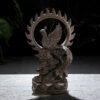 Phoenix Fire Ring Clouds Ceramic Waterfall Backflow Incense Burner