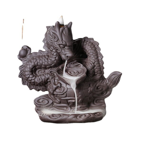 O1CN01xymeNT1Bs2jXGpPgn_!!0-0-cib Dragon Globe Clouds Purple Sand Reverse Smoke Incense Burner