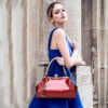 PU Leather Women's Bag, Trendy Glossy Handbag, Shoulder Crossbody Bag, Bridal Party Bag, Women's Bag