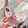 Cute 3D Melody Silicone Cell Phone Cover for Apple iPhone Model