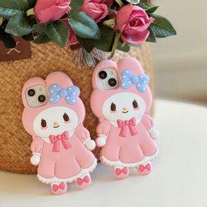 Cute 3D Melody Silicone Cell Phone Cover for Apple iPhone Model Cute 3D Melody Silicone Cell Phone Cover for Apple iPhone Model