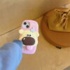 3D Cartoon Dog Silicone Phone Case for Apple iPhone Model