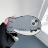 Cute Gray Seal Silicone Phone Case for Apple iPhone Model