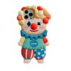 O1CN01ztmAUt2A5D7yeVCbX_!!2214565758151-0-cib 3D Funny Clown Silicone Phone Case for Apple iPhone Models