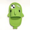 Green Shark Slipper Silicone Phone Case for Apple iPhone Models