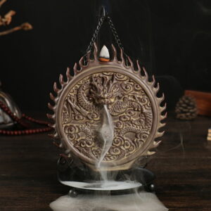 Dragon Lucky Cloud Ceramic Smoke Reverse Flow Incense Burner Dragon Lucky Cloud Ceramic Smoke Reverse Flow Incense Burner