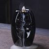 Oval Barrel Ceramic Waterfall Backflow Incense Burner