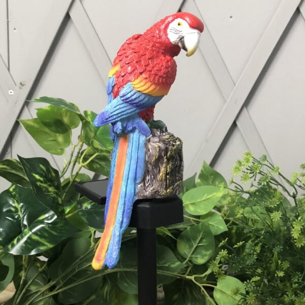 Solar LED Parrot Lamp Ground-inserted Light