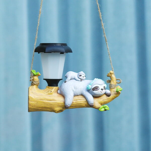 Squirrel Sloth LED Solar Light Cartoon Animal Garden Solar Light