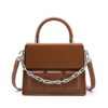 Genuine Cowhide Square Handbag Crossbody Bag