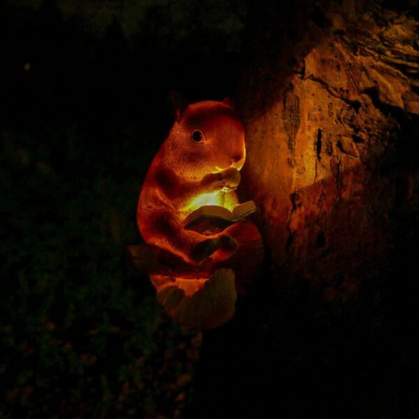 O1CN013LMcFQ1GdumkAcdDx_!!2216215810646-0-cib Squirrel Luminous Ornament Solar Light Resin Garden Simulated Animal Statue