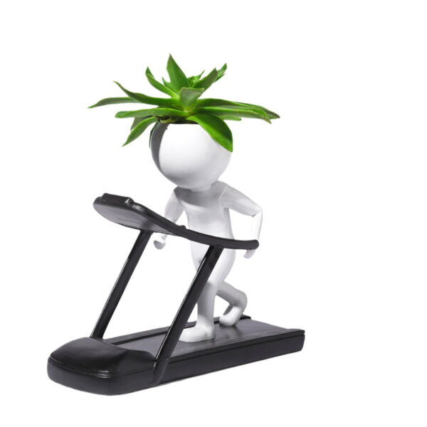Sport Succulent Plant Pot Resin Craft