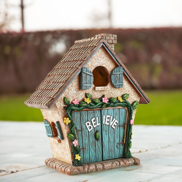 O1CN0149NTRX1p4CSRCUH1D_!!2206684765306-0-cib Flower House Garden Courtyard Resin Ornament