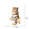 Squirrel Luminous Ornament Solar Light Resin Garden Simulated Animal Statue - Image 5