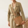 Cowhide Genuine Leather Handbag Large Capacity Crossbody Bag Tote Bag