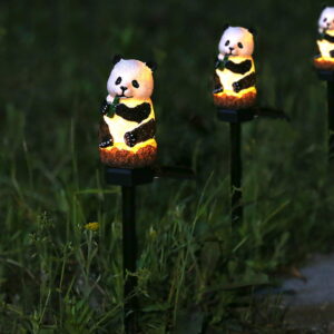 Cute Panda Waterproof Lawn Solar Light Cute Panda Waterproof Lawn Solar Light