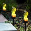 Parrot Solar Lamp Outdoor Garden LED Light - Image 3