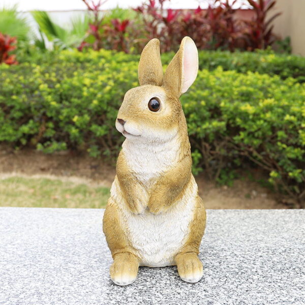 Cute Rabbit Decoration Garden Outdoor Resin Ornament